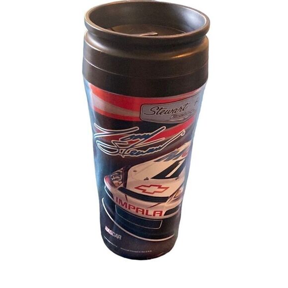 NASCAR Tony Stewart #14 Travel Mug Mobil 1 / Office Depot - Picture 2 of 12